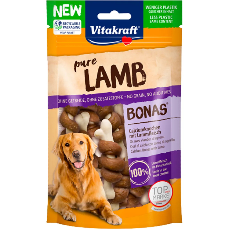 Vitakraft Pure Lamb Bonas 80gm