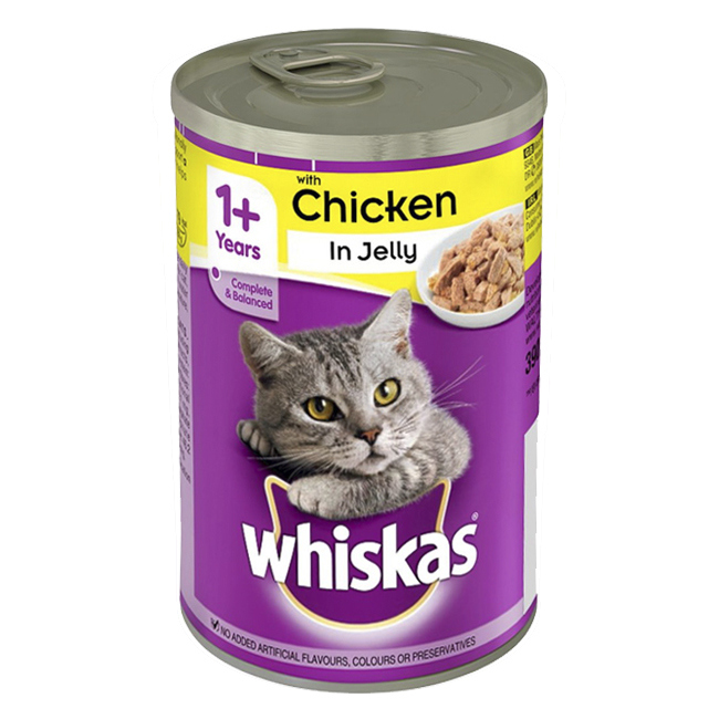 whiskas in jelly with chicken