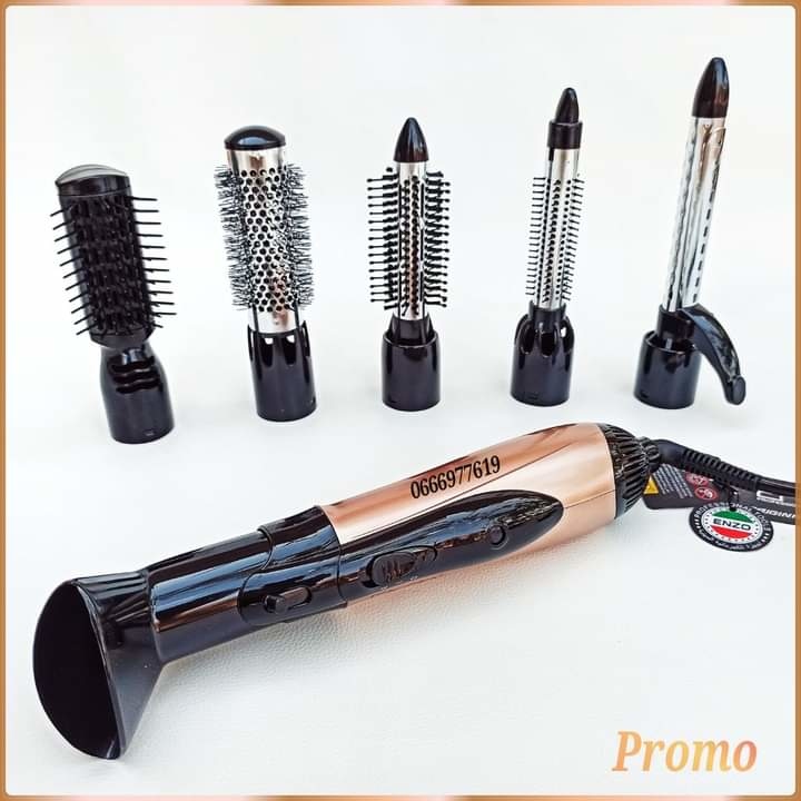 فرشاة حرارية انزو ENZO 6IN1