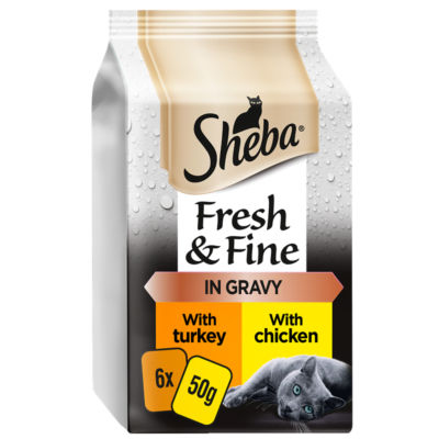 sheba poultry selection  in gravy pack