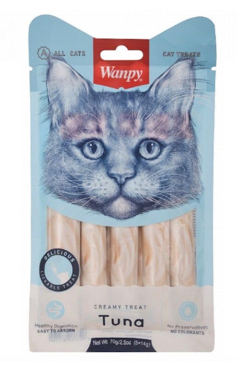 Wanpy creamy treat tuna