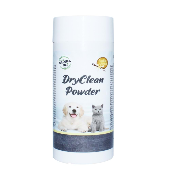 ECO NATURA PET DRY CLEAN POWDER VANILIA SCENTED 150 GR