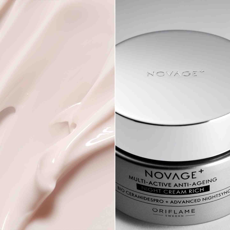 Novage MOISTURISERS Multi-Active Anti-Ageing Night Cream Rich  41058