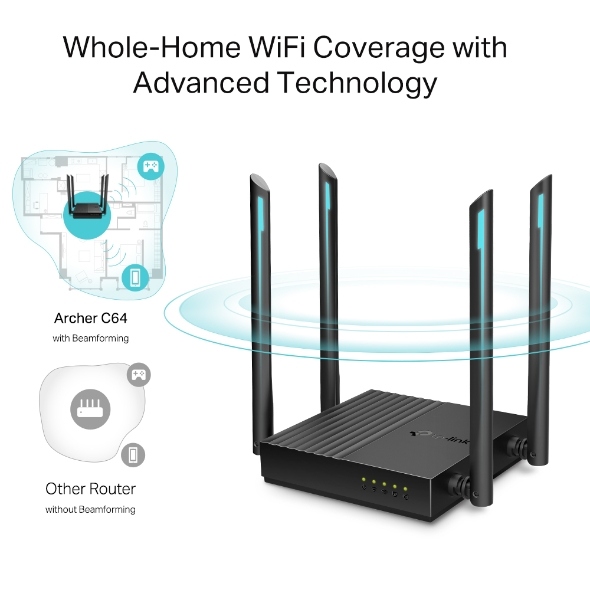 TP-LINK ARCHER C64 AC1200 G.ROUTER