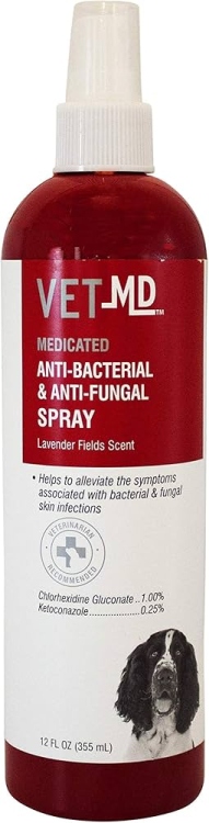 VET MD anti-bacterial & anti-fungal spray