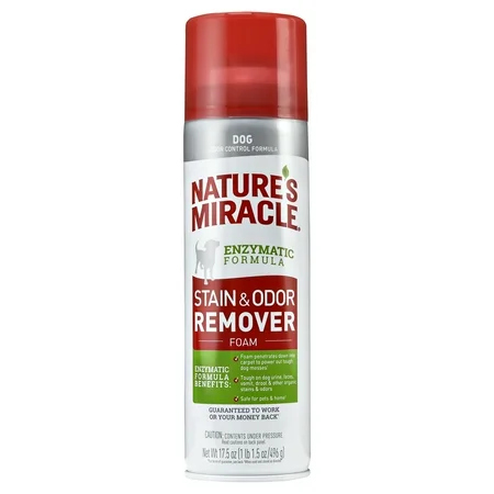 nature's miracle stain&odor remover foam