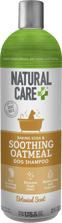 natural care baking soda&soothing oatmeal dog shampoo