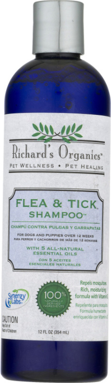 richard's organics flea&tick shampoo