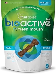 fruitables bioactive fresh mouth (for small dogs)