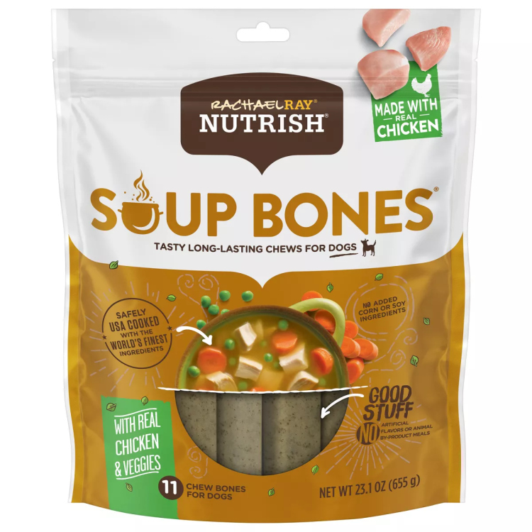 rachael ray nutrish soup bones long lasting chews for dogs 