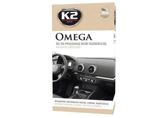 مجدد التابلو يستعيد اللون الاصلي  للبلاستك K2 OMEGA 500 ML