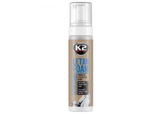 منظف فرش جلد رغوة K2 LETAN FOAM 200ml