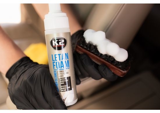 منظف فرش جلد رغوة K2 LETAN FOAM 200ml