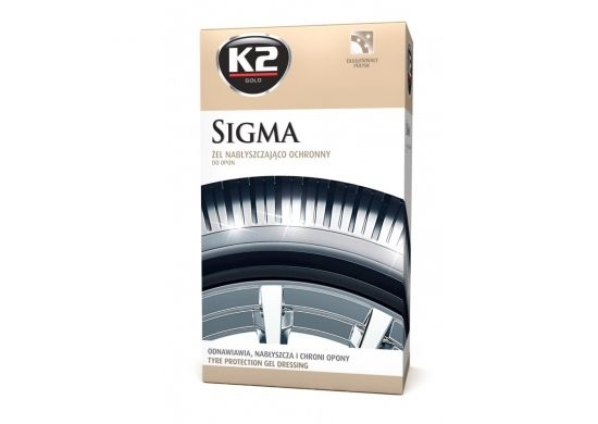 ملمع اطارات  مع عزل كامل K2 SIGMA Tyre care 500 ML