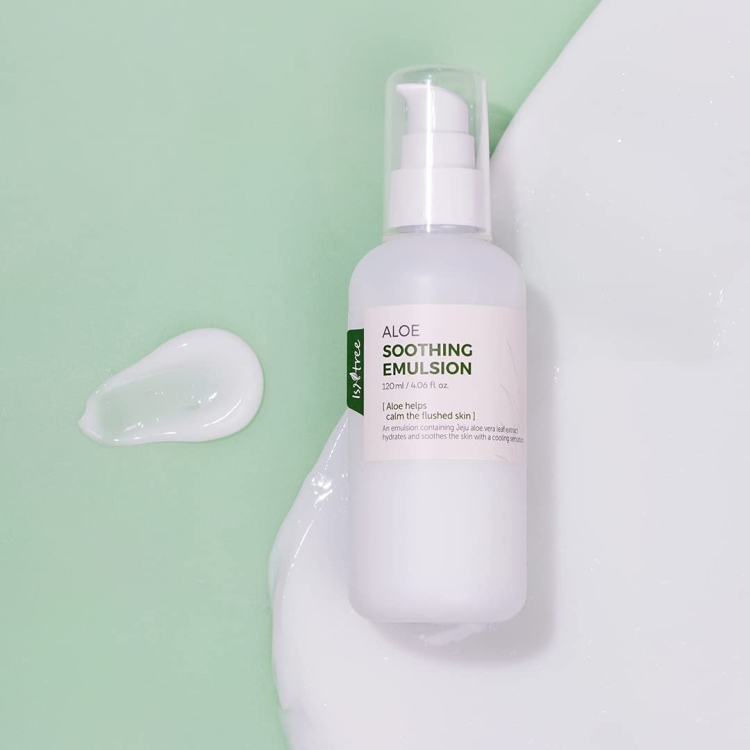 Isntree ALOE Soothing emulsion لوشن الصبار لترطيب وتهدئة البشرة 