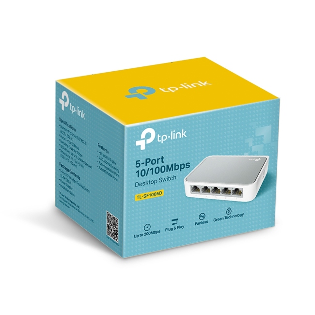 TP-LINK SWITCH 5 PORTS TL-SF1005D