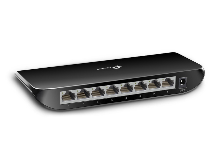 TP-LINK SWITCH 8 PORT 10/100/1000 TL SG1008D