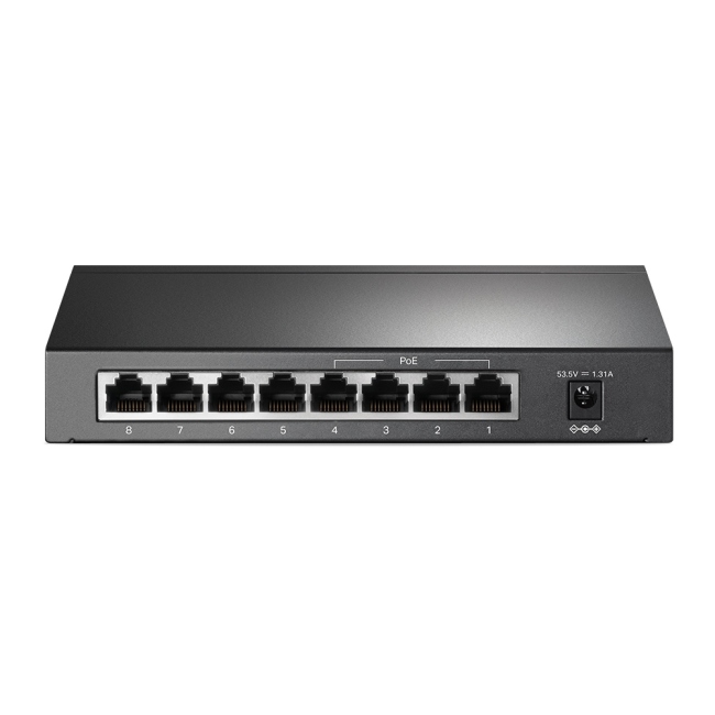 TP-LINK SWITCH 8 PORT SWITCH 4POTR POE 10/100/1000 (TL-SG1008P)