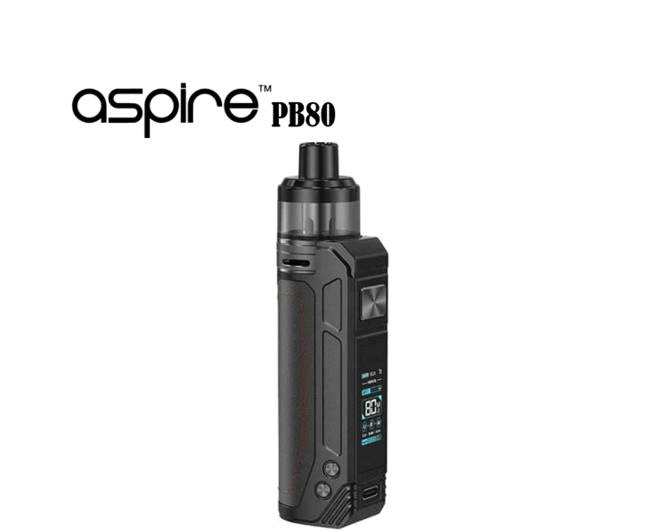 Aspire BP80 Mod Kit , Rechargeable, Refillable Vape Device, Multiple Colors