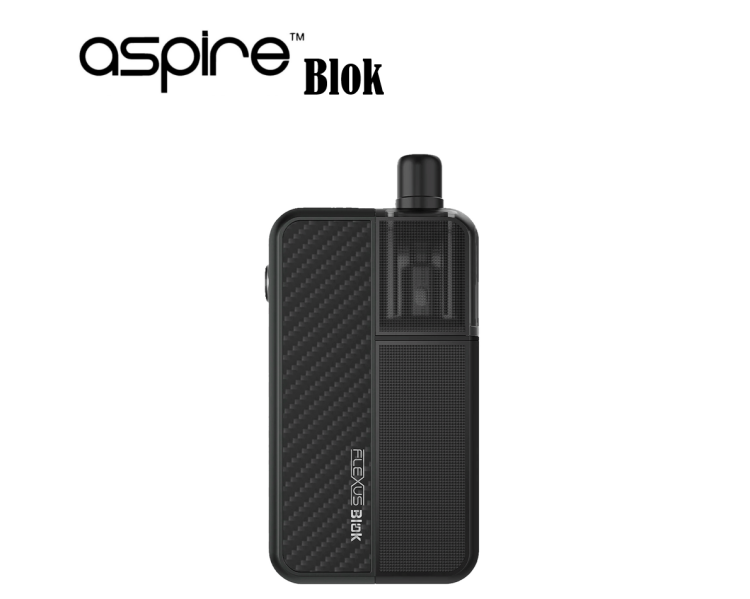 Aspire Flexus BLOK Pod Kit , Rechargeable, Refillable Vape Device, Multiple Colors 