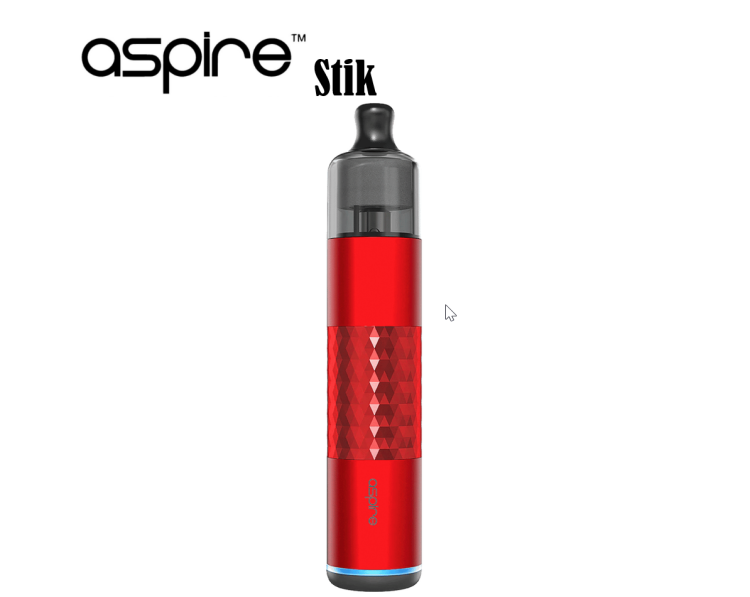 Aspire Flexus STIK Pod Kit , Rechargeable, Refillable Vape Device, Multiple Colors 