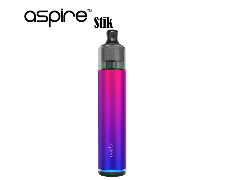 Aspire Flexus STIK Pod Kit , Rechargeable, Refillable Vape Device, Multiple Colors 