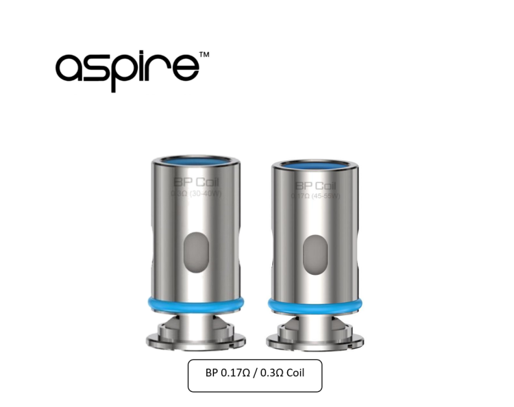 Aspire BP Coil, Multiple Resistance 