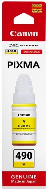 CANON 490 YELLOW -G 1400-1410 -1411-2410-2411-3400-3410-4410-4411