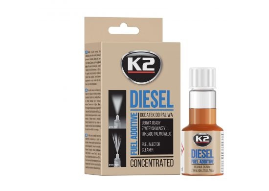 منظف بخاخ ديزل K2 DIESEL 50 ML