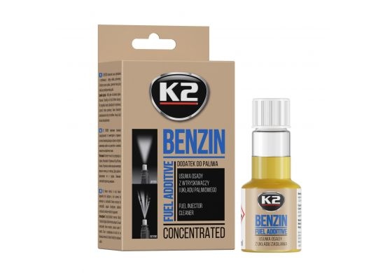 منظف بخاخ بنزين K2 BENZIN 50 ML