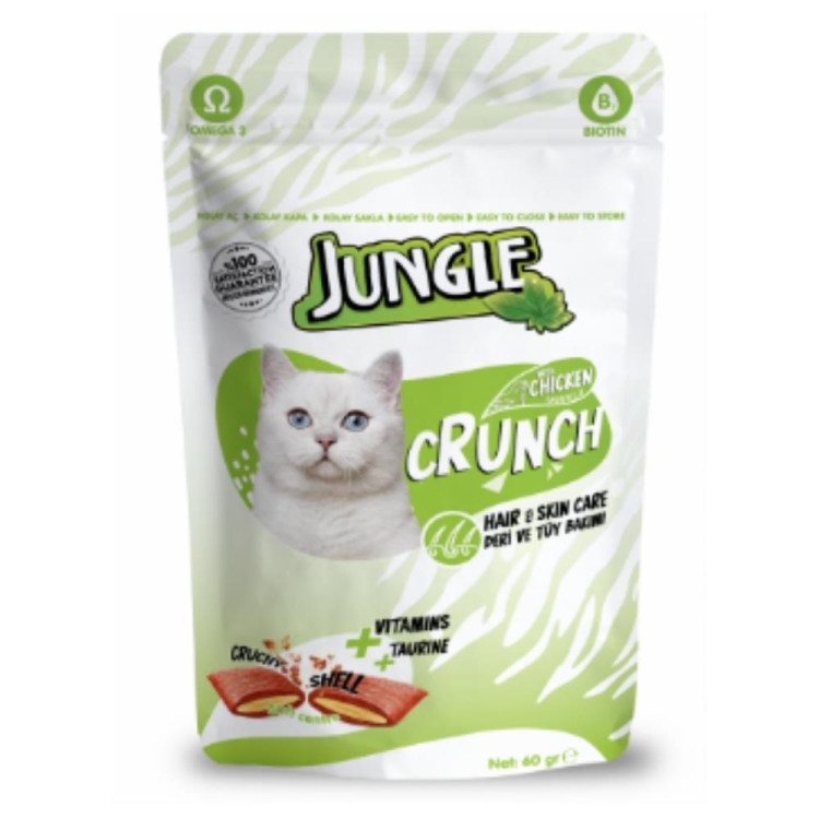 jungle crunch hair&skin with chicken flavor 