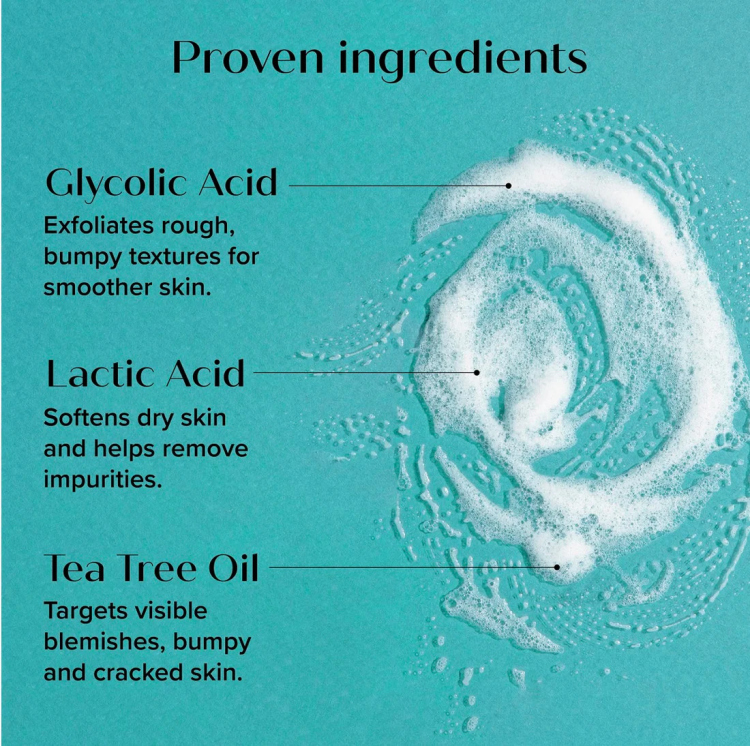 Medix 5.5, Glycolic Acid + Lactic Acid Skin Perfecting Body Wash