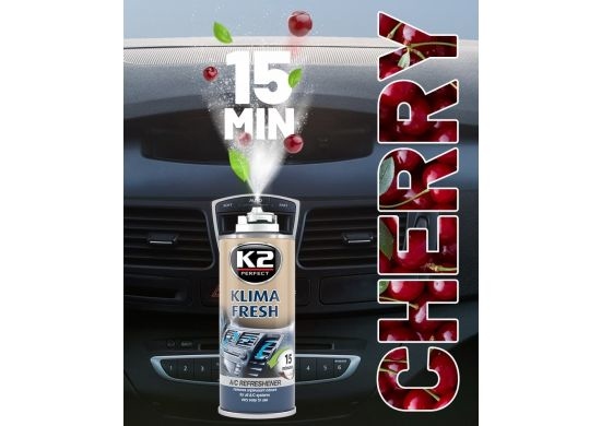 معطر ومعقم دورة التكيف  K2 KLIMA FRESH 150 ML