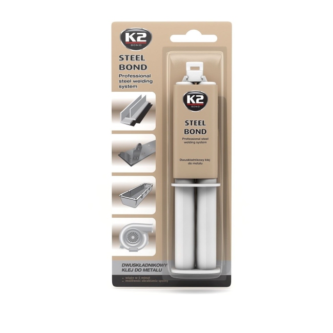معجون خلط K2 STEEL BOND 25g