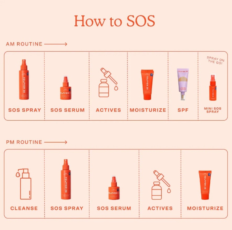 Tower 28 Beauty, SOS Daily Rescue Facial Spray