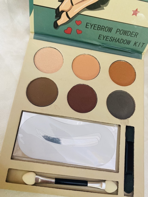 كيت حواجب GIRLS PARTY EYEBROW POWDER EYESHADOW KIT