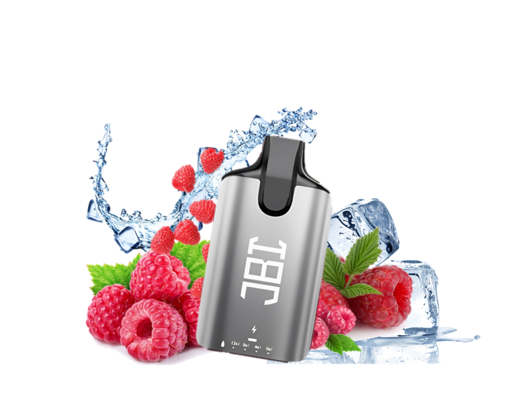 JBI Raspberry Ice, 5000 Puffs, Rechargeable, Disposable Vape 