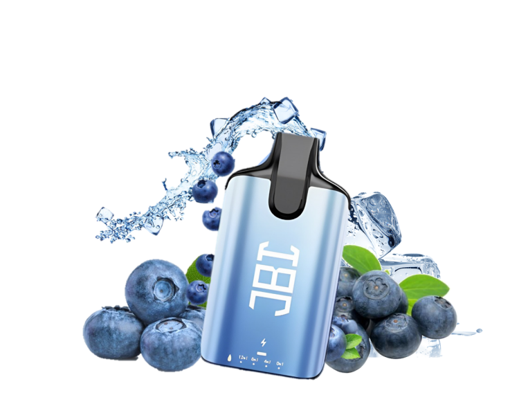 JBI Blueberry Ice, 5000 Puffs, Rechargeable, Disposable Vape 