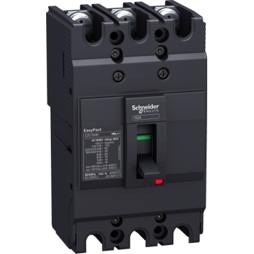 قاطع تيار Easypact EZC250H - TMD - 250 أمبير - ثلاثي الأقطاب وثلاثي الأبعاد