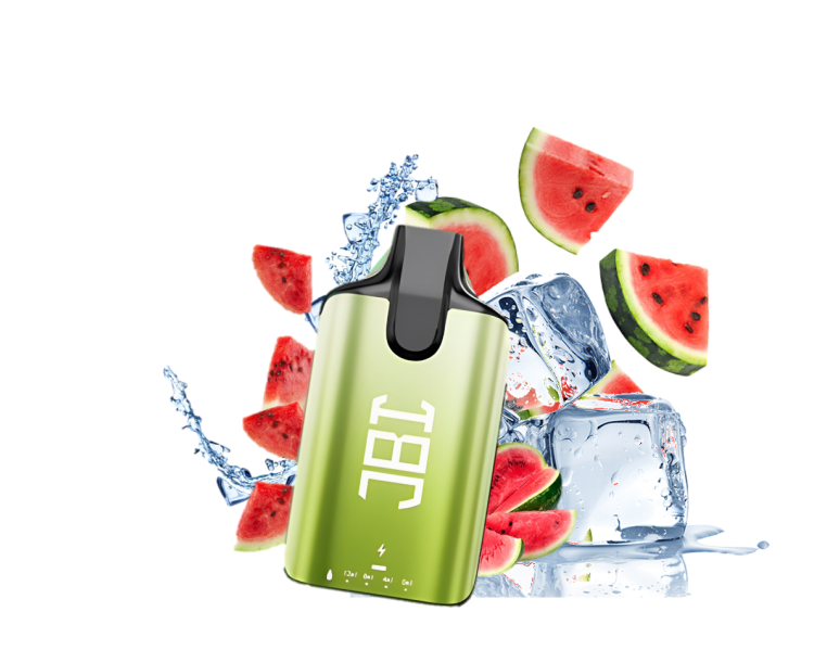 JBI Watermelon Ice, 5000 Puffs, Rechargeable, Disposable Vape 