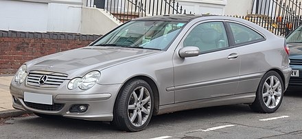 تظليل كريتف مرسيدس MERCEDES BENZ C-Class Coupe موديل  2000-2006