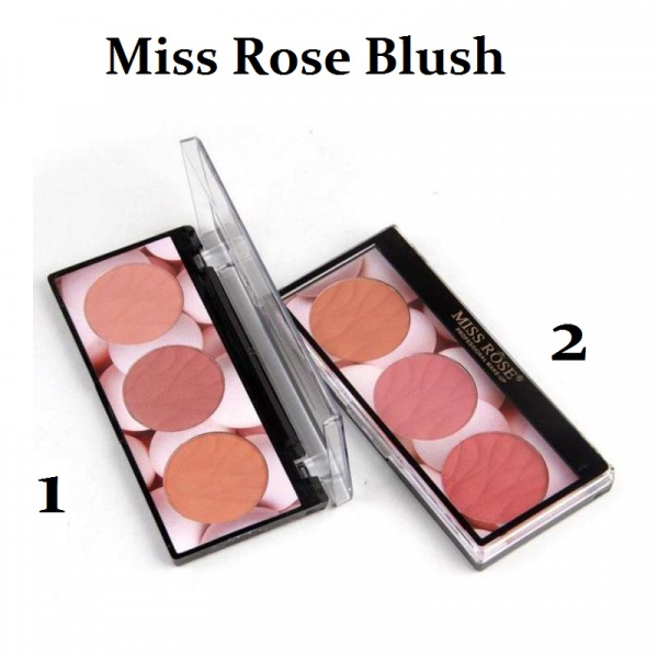 MISS ROSE PALETE  BLUSHER مس روز