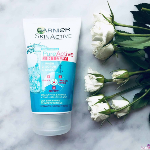 GARNEIR PURE ACTIVE DEEP WASH غارنيه 