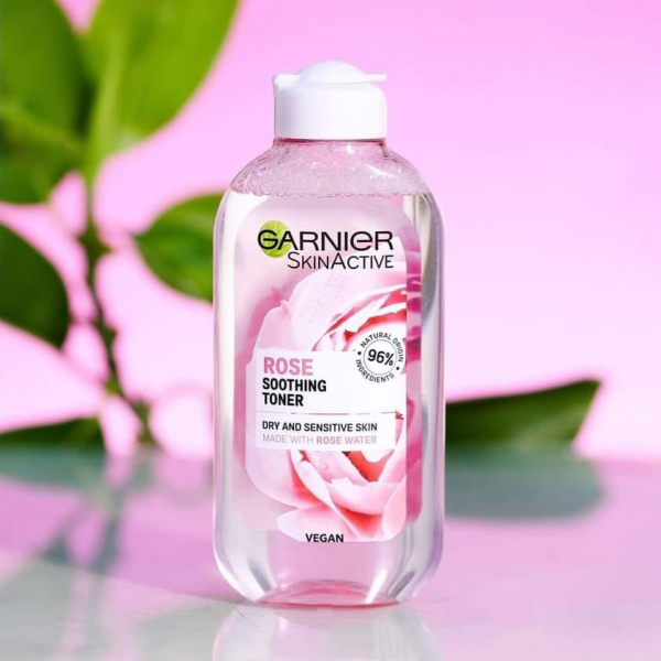 GARNIER ROSE SOOTHING TONER نونرغارنيه 