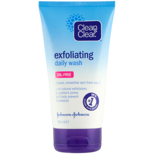 CLEAN&CLEAR EXFOLIATING WASH كلين&كلير