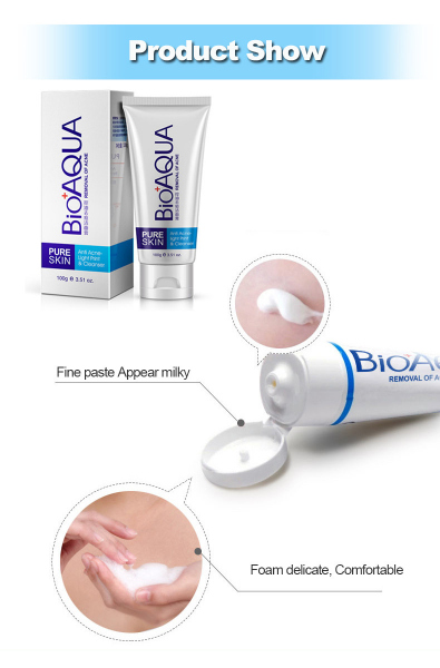 BIOAQUA ACNE REMOVAL CLEANSER بايواكوا