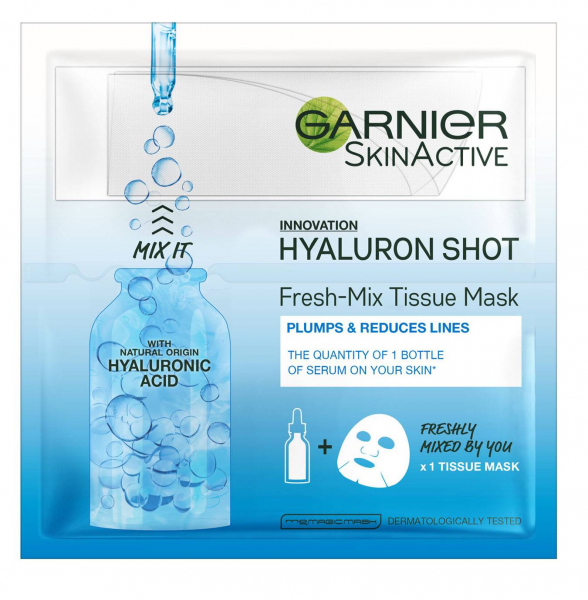 GARNEIR HYALURON SHOT MASK غارنيه 