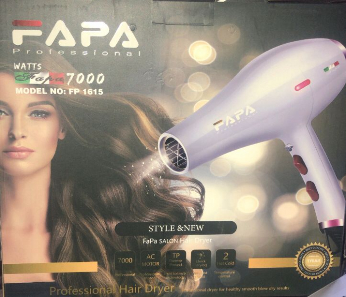 FAPA HAIR DRYER (FP-1615) سشوار فابا