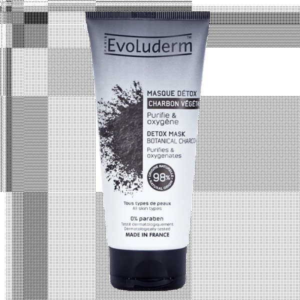 EVOLUDERM MASK WITH CHARCOAL ايفلوديرم 