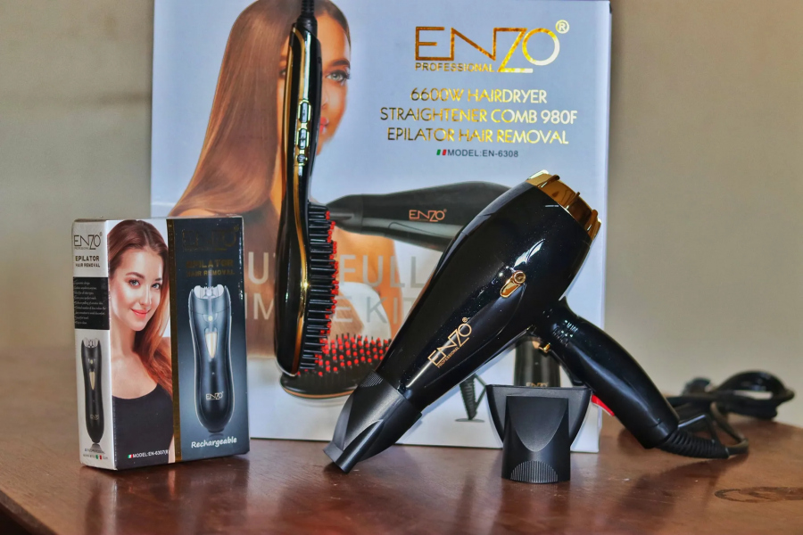 ENZO BEAUTYFULL KIT 6600W (6308) بكج انزو